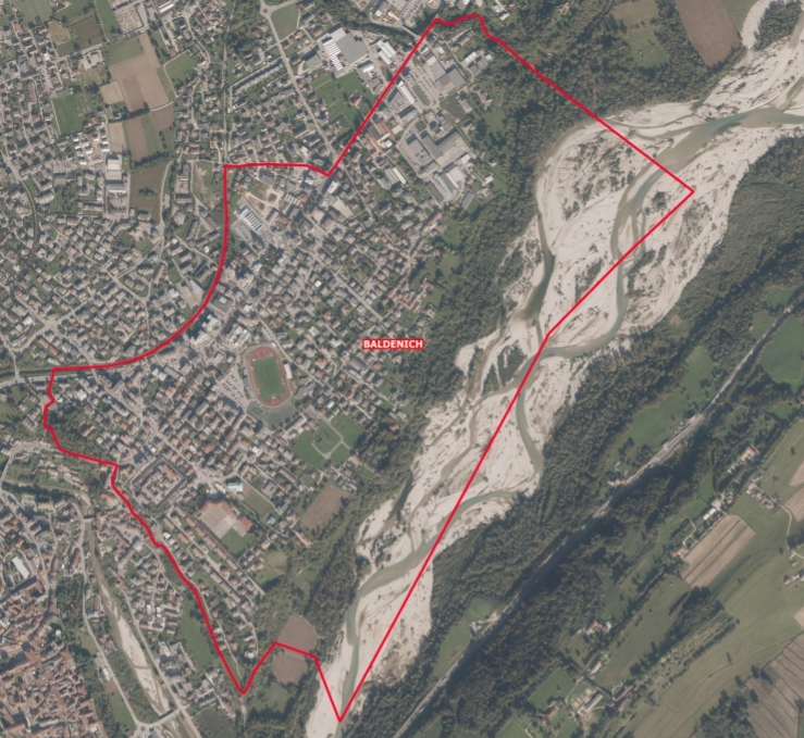 Perimetrazione quartiere Baldenich