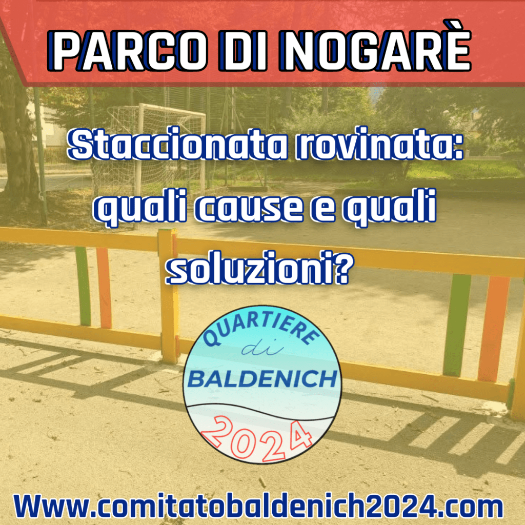 Parco di Nogarè, polemiche sulla struttura: “Staccionata già&nbsp;rotta”