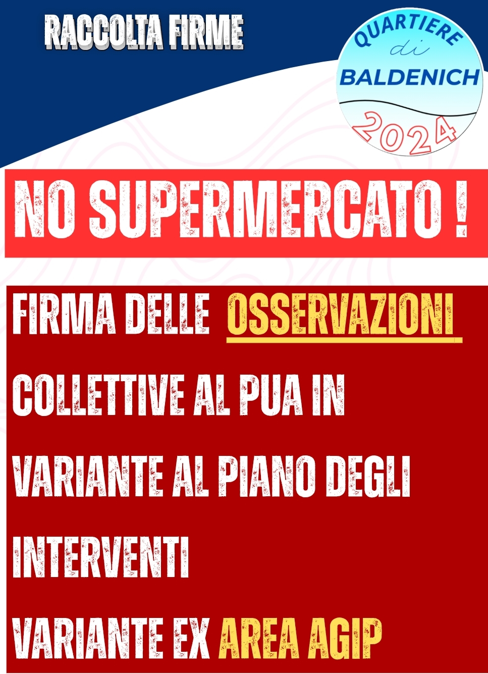 OSSERVAZIONI COLLETTIVE AL PUA&nbsp;SUPERMERCATO