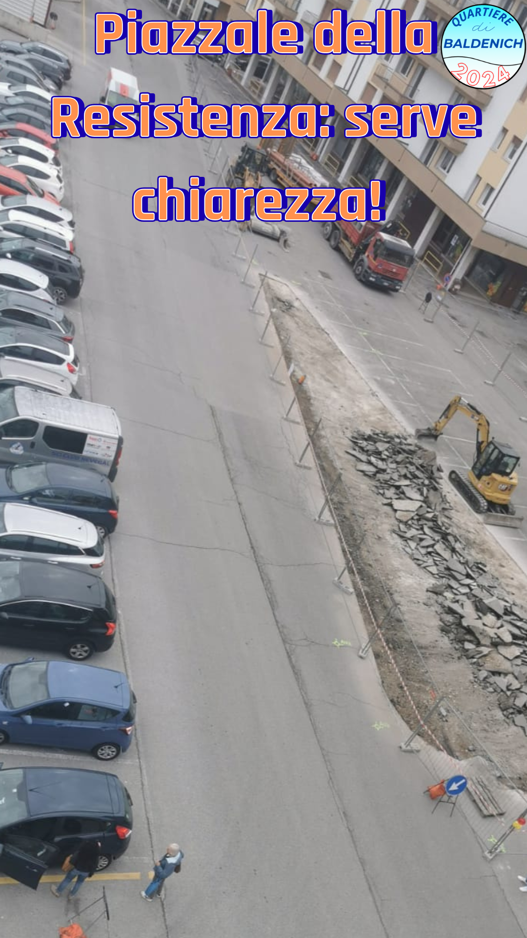 🔵 Piazzale Resistenza: “Serve chiarezza su viabilità e parcheggi”.