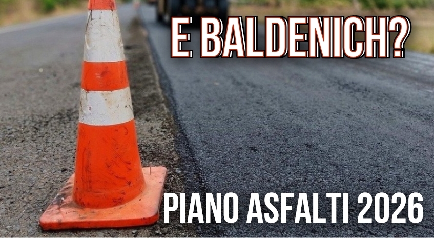 Belluno, piano asfalti 2026 da 500 mila euro: cantieri al via in primavera. Ma a&nbsp;Baldenich?